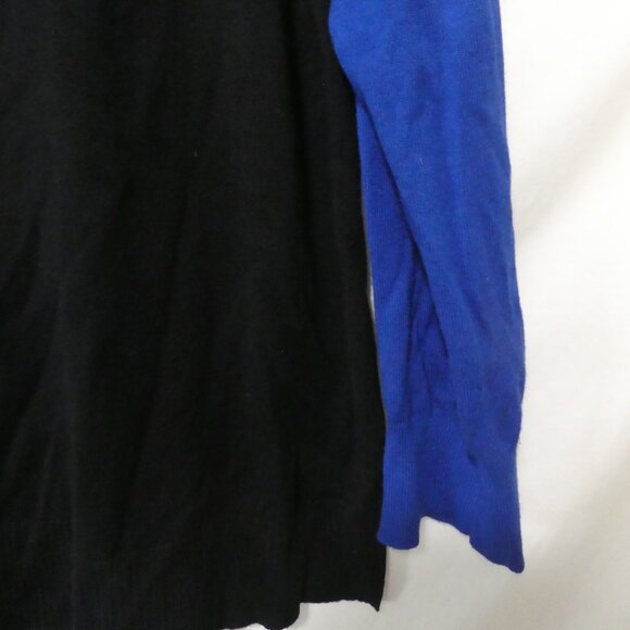 JOSEPH A. | xl - extra large | Blue Long Sleeve Lightweight Sweater | Black Back - Picture 13 of 15